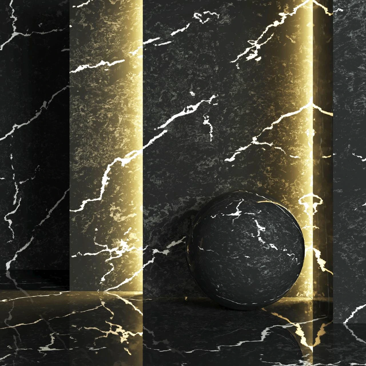 Beton Marquina — пример работы