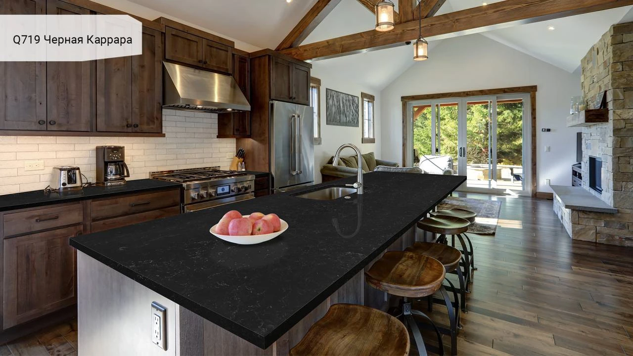 Carrara Black — пример работы