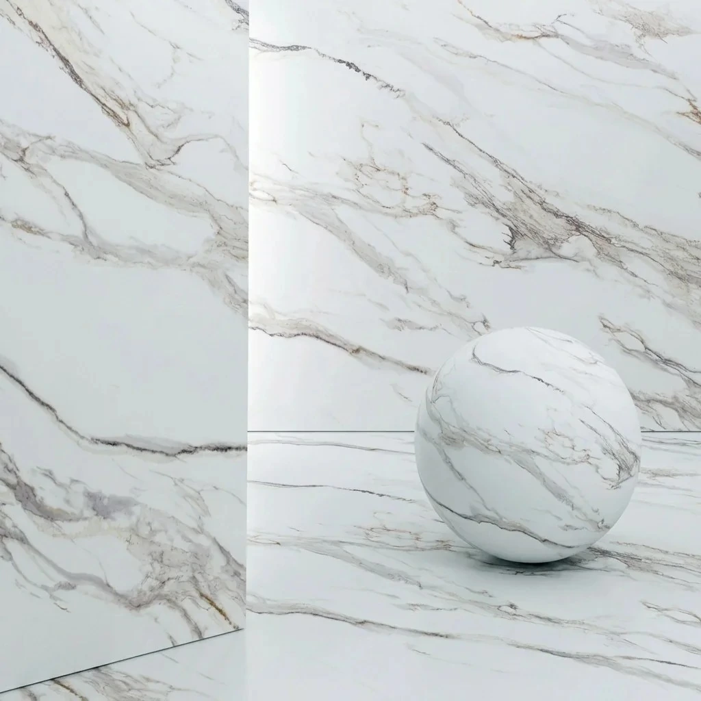 Calacatta Argento — пример работы