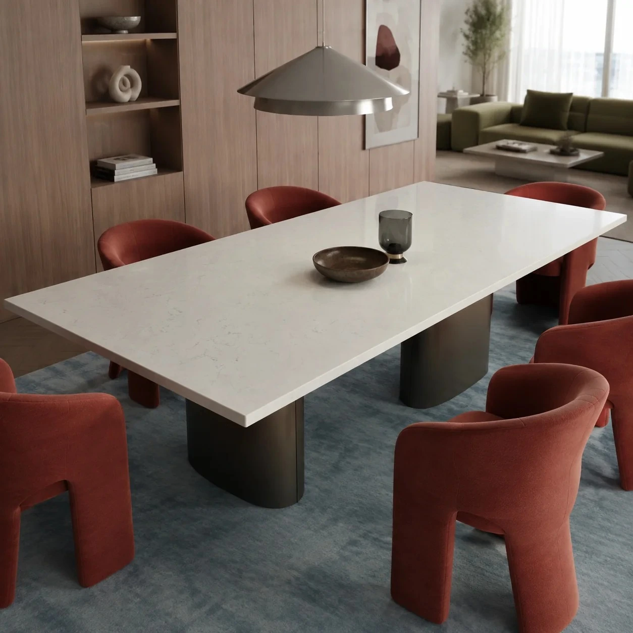 White Carrara — пример работы