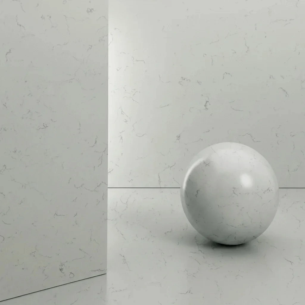 White Carrara — пример работы
