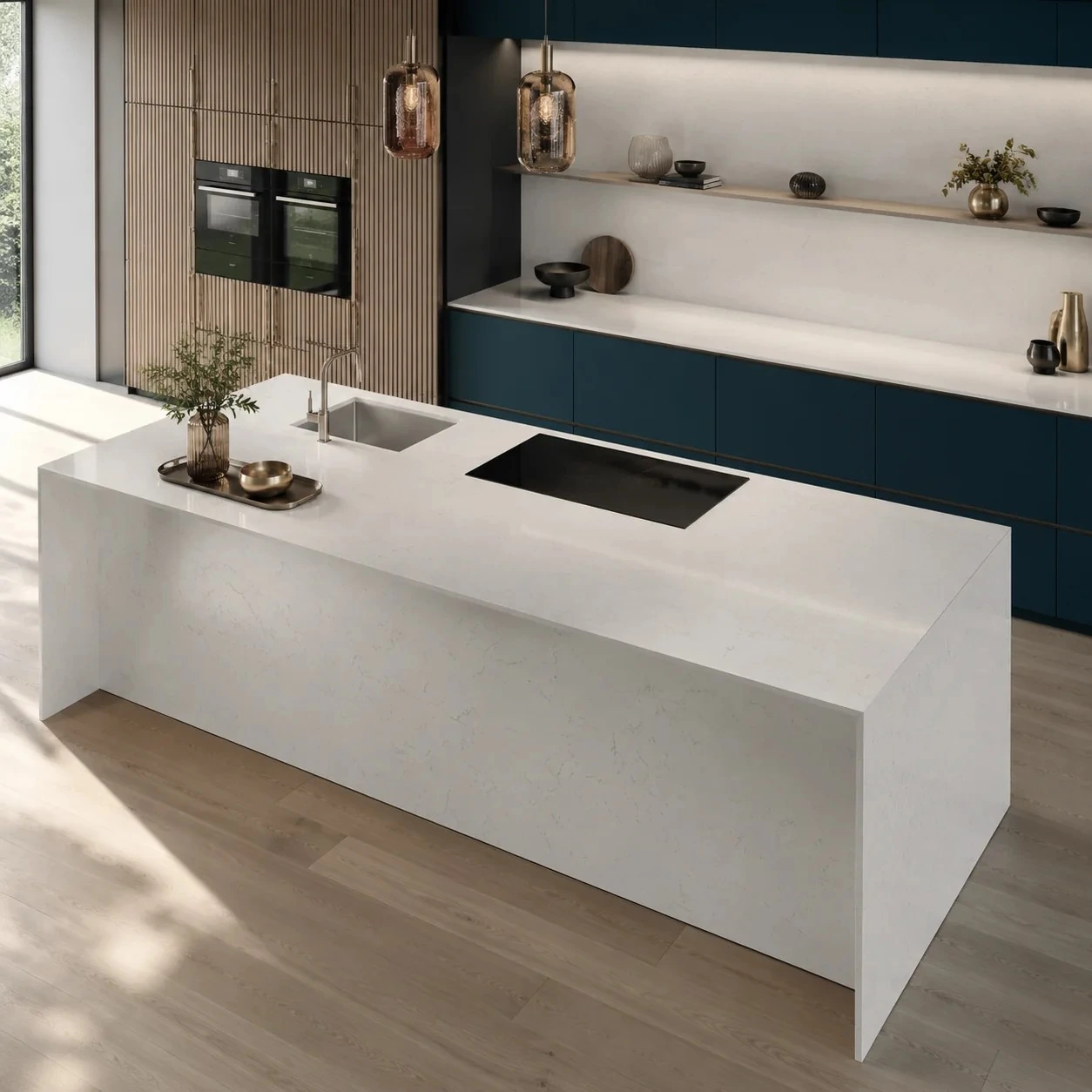 White Carrara — пример работы
