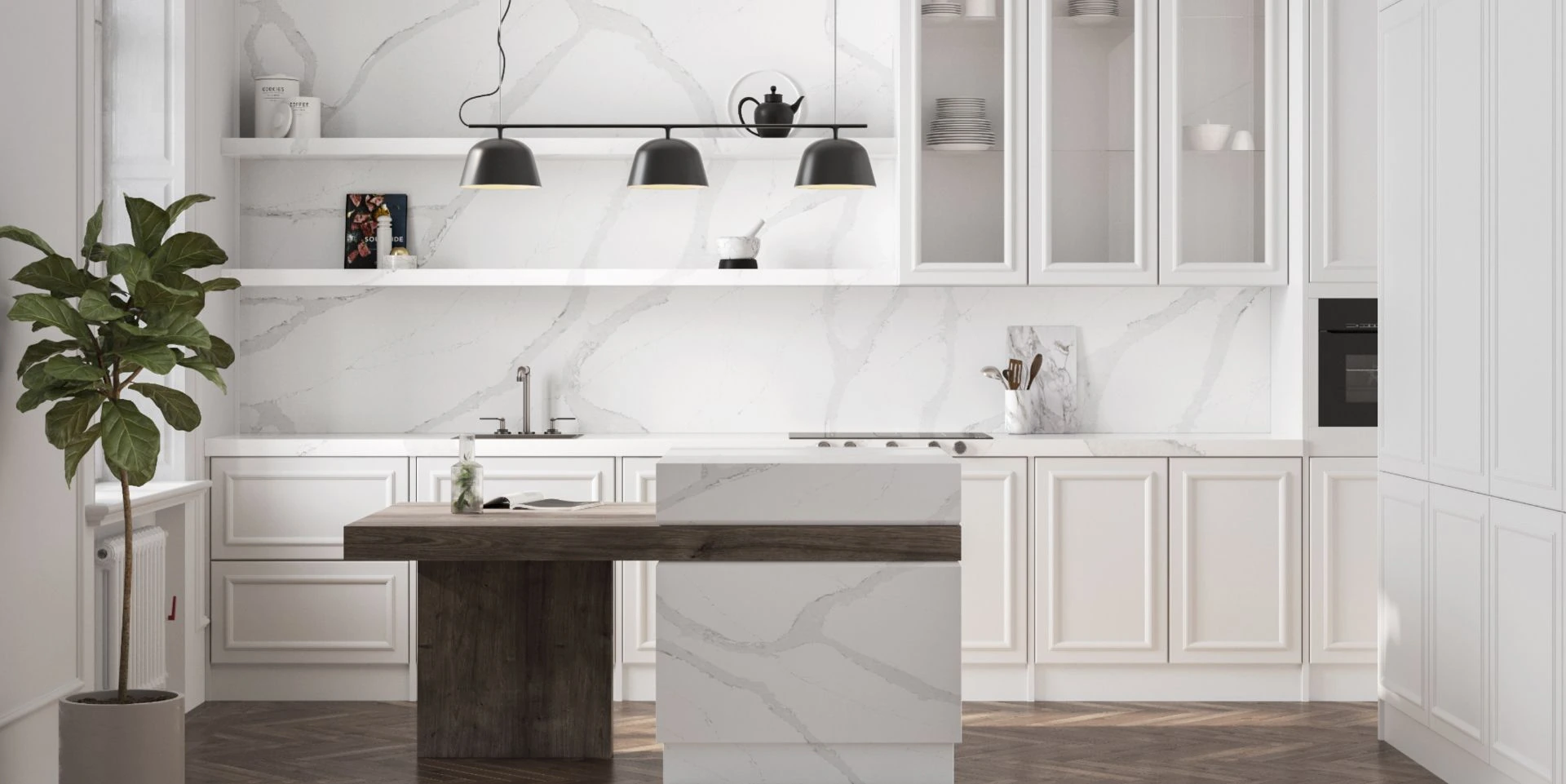 Calacatta Borghini — пример работы