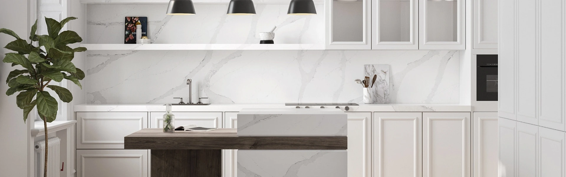 Calacatta Borghini — пример работы