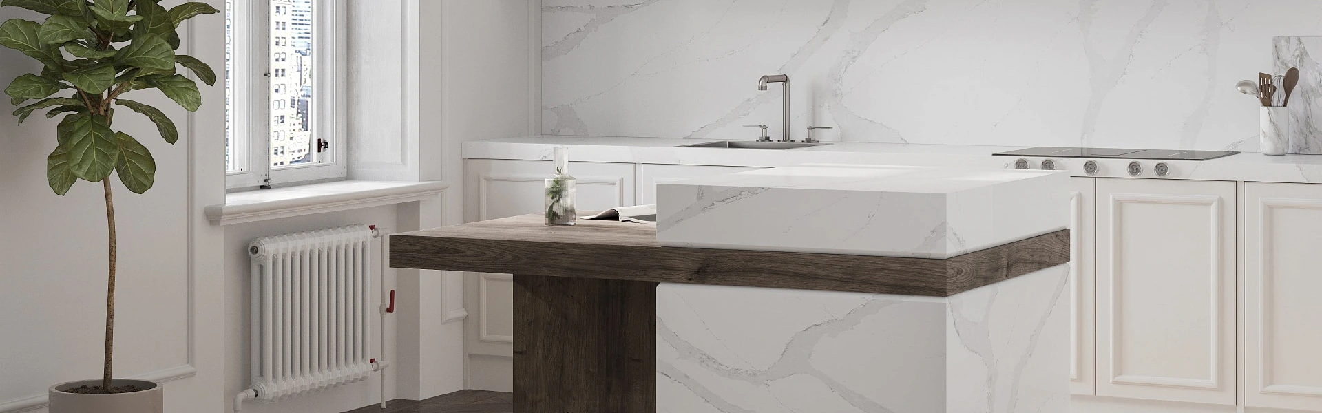 Calacatta Borghini — пример работы