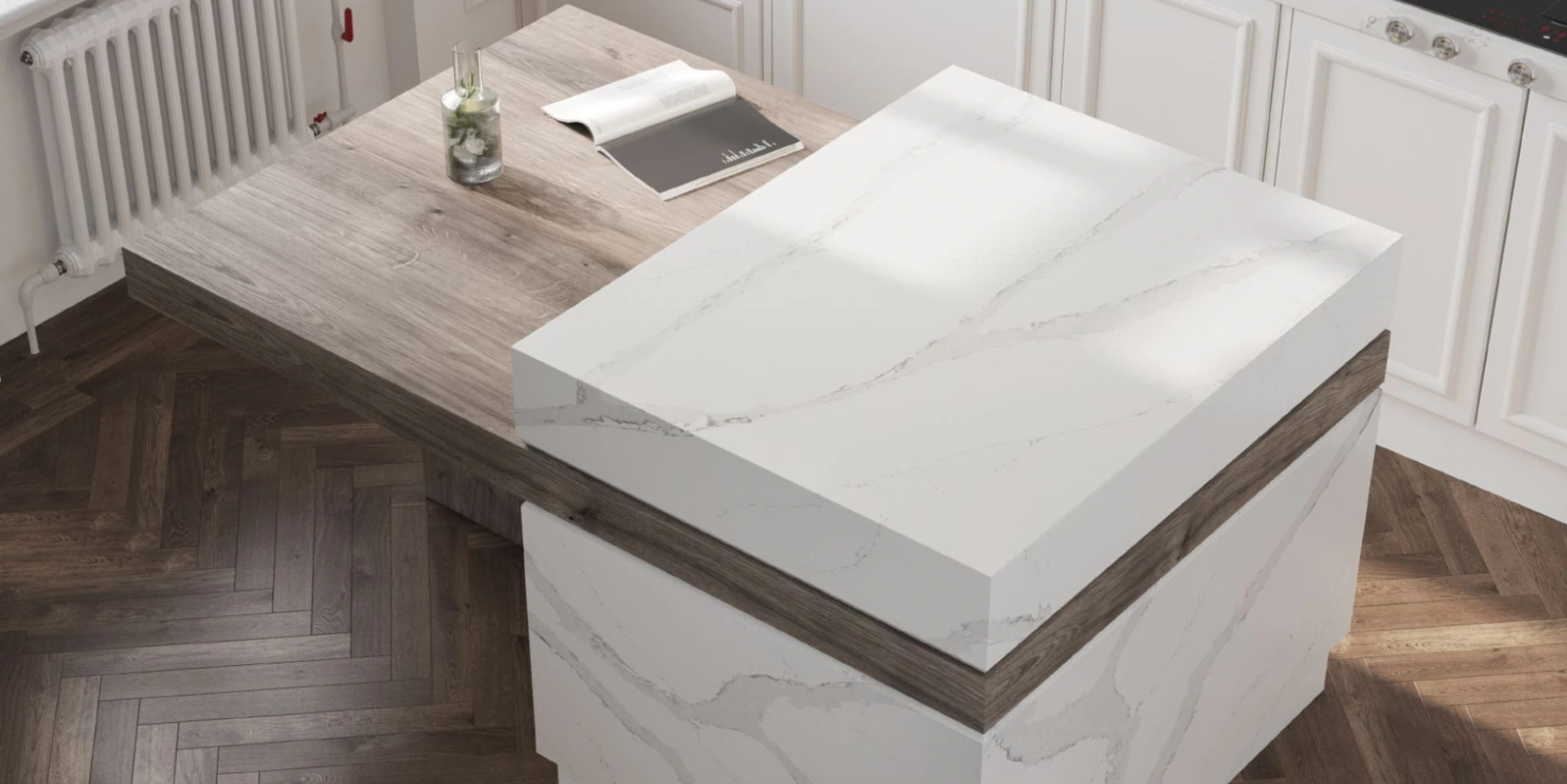 Calacatta Borghini — пример работы