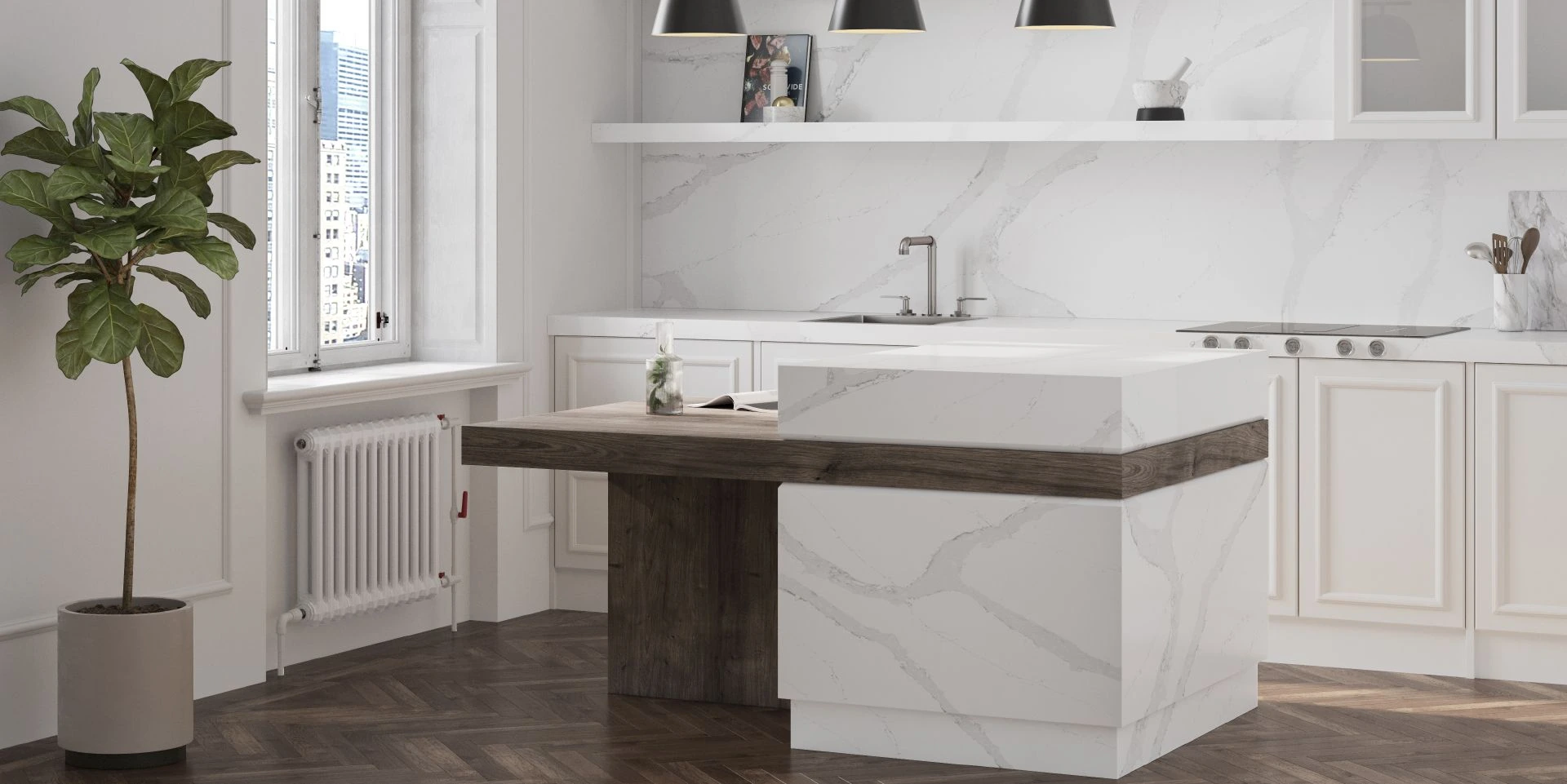 Calacatta Borghini — пример работы