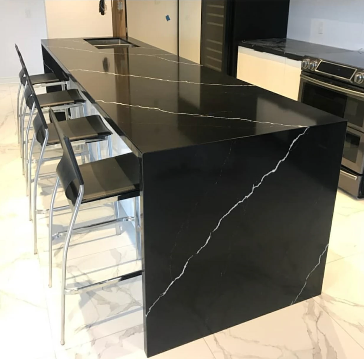 Nero Marquina — пример работы